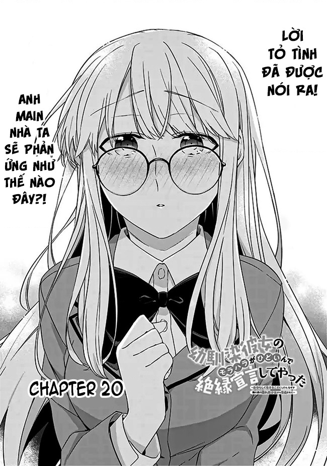Osananajimi Kanojo No Morahara Ga Hidoin De Zetsuen Sengen Shite Yatta Chapter 20 - Trang 2
