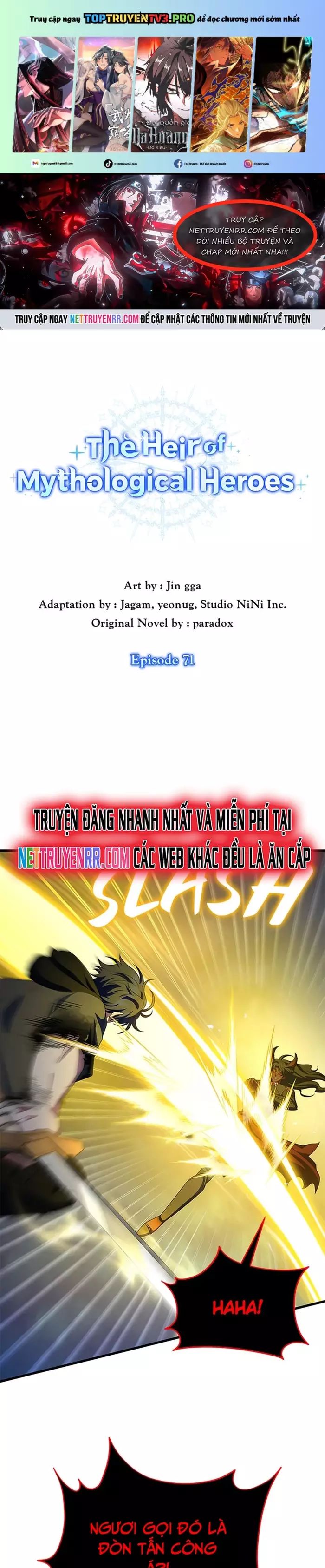 Truyền Nhân Của Thần Thoại Anh Hùng Chapter 71 - Trang 2