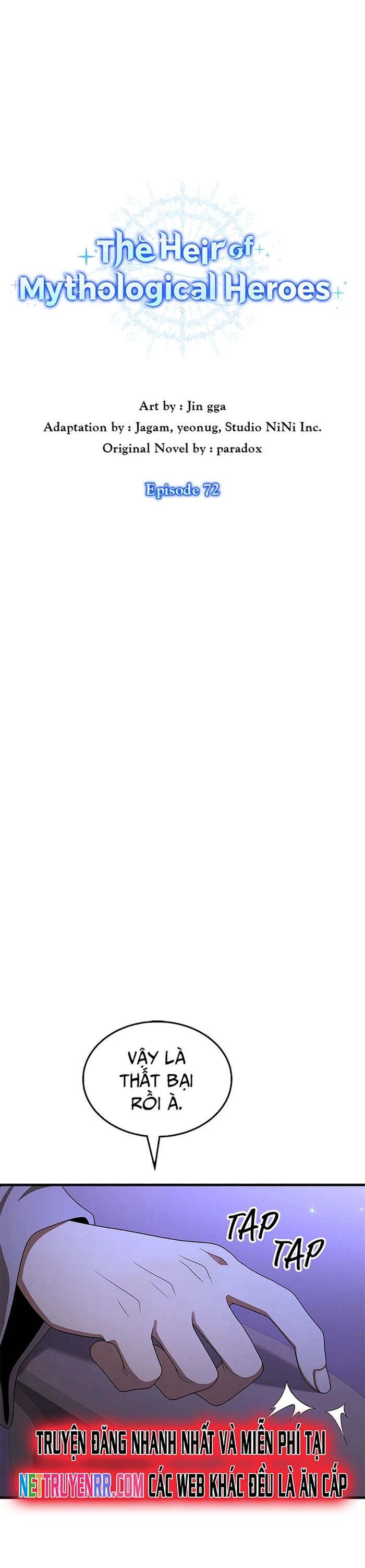 Truyền Nhân Của Thần Thoại Anh Hùng Chapter 72 - Trang 2