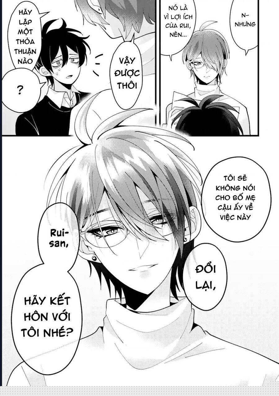 Cậu Có Thể Kết Hôn Với Tôi Nhưng Vẫn Sẵn Sàng Cho Việc Ly Hôn Được Không? Chapter 9.1 - Trang 2