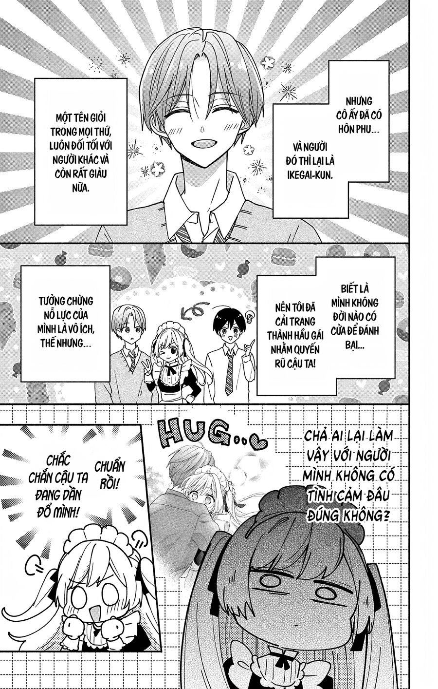 Hầu Gái Hachiya-Kun Biết Yêu Chapter 4 - Trang 2