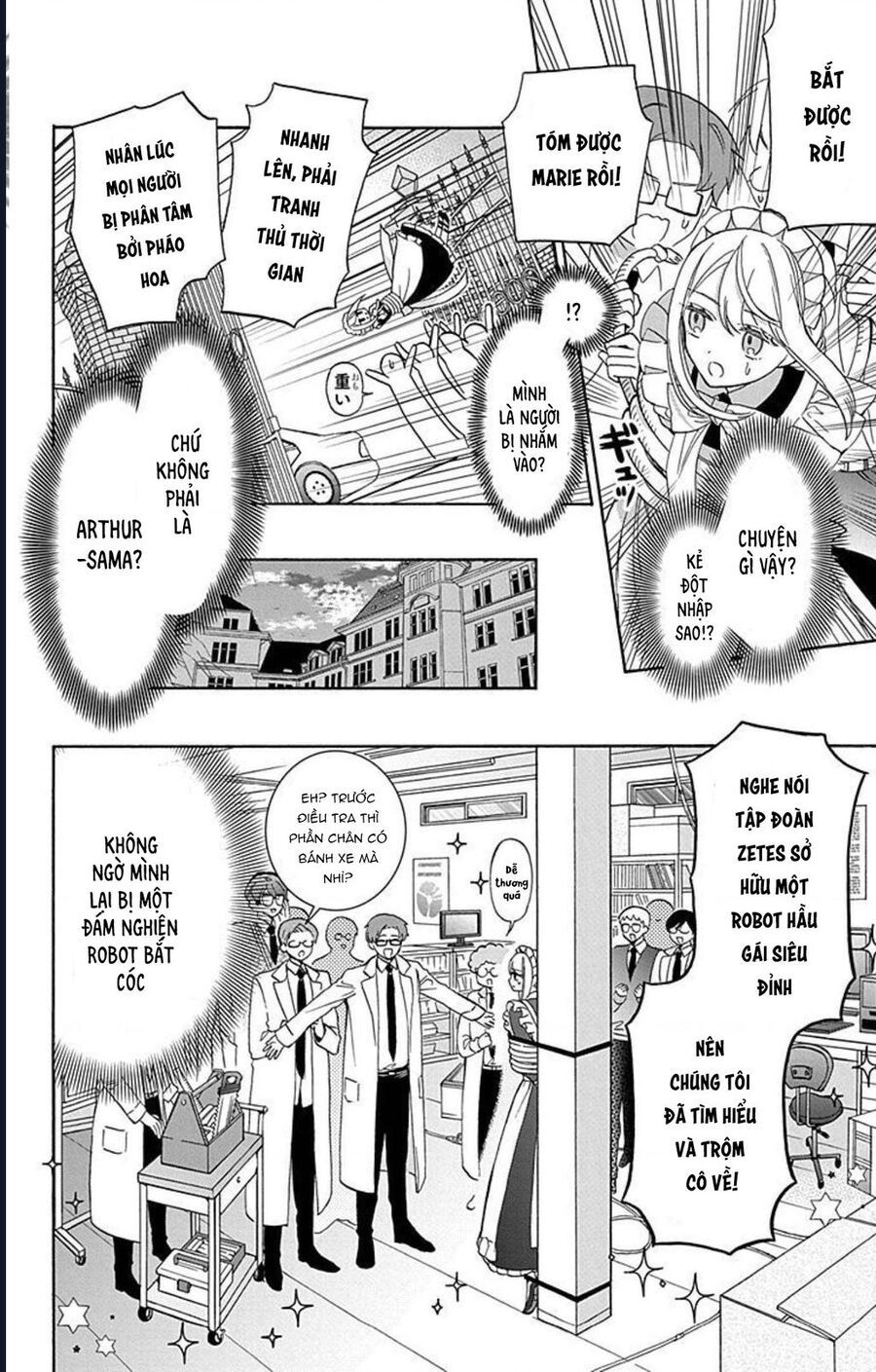 Cô Hầu Gái Người Máy Chapter 14 - Trang 2