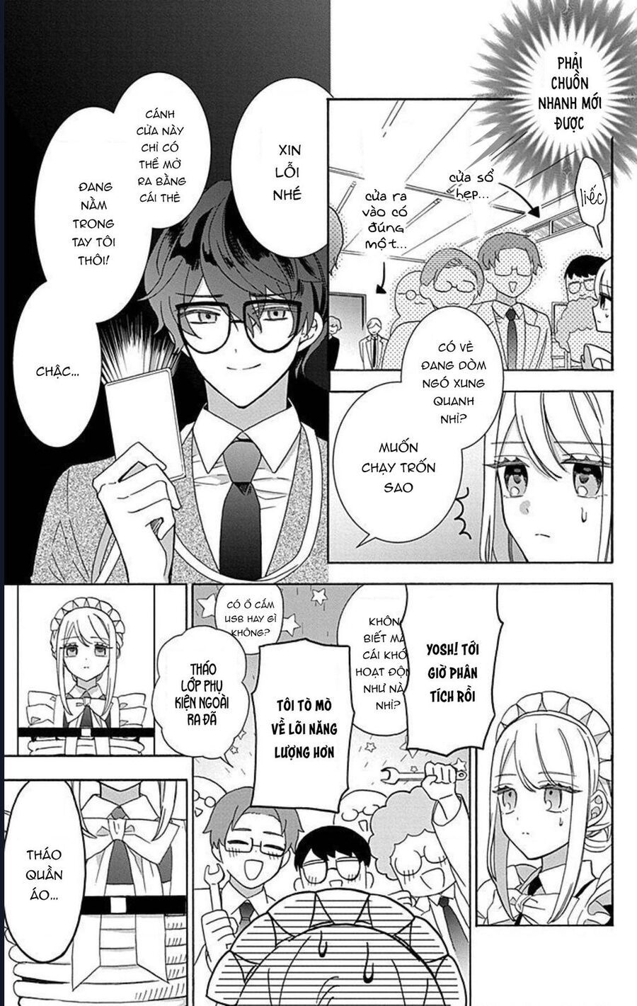 Cô Hầu Gái Người Máy Chapter 14 - Trang 2