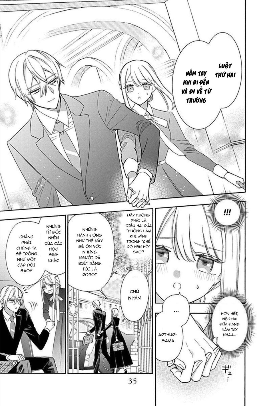 Cô Hầu Gái Người Máy Chapter 15 - Trang 2