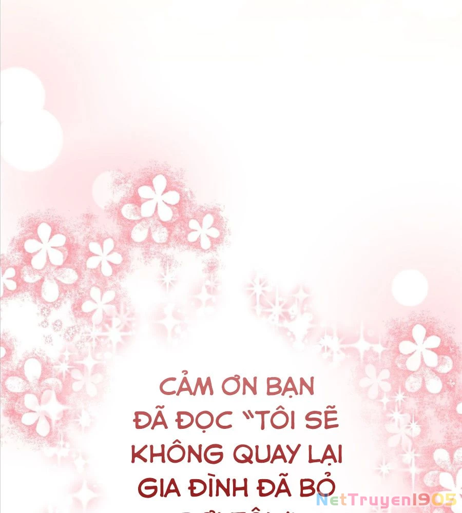 Không Bao Giờ Trở Về Gia Đình Đã Bỏ Rơi Tôi Chapter 89 - Trang 2
