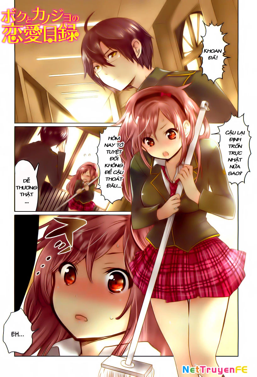 Boku To Kanojo No Renai Mokuroku Chapter 1 - Trang 2