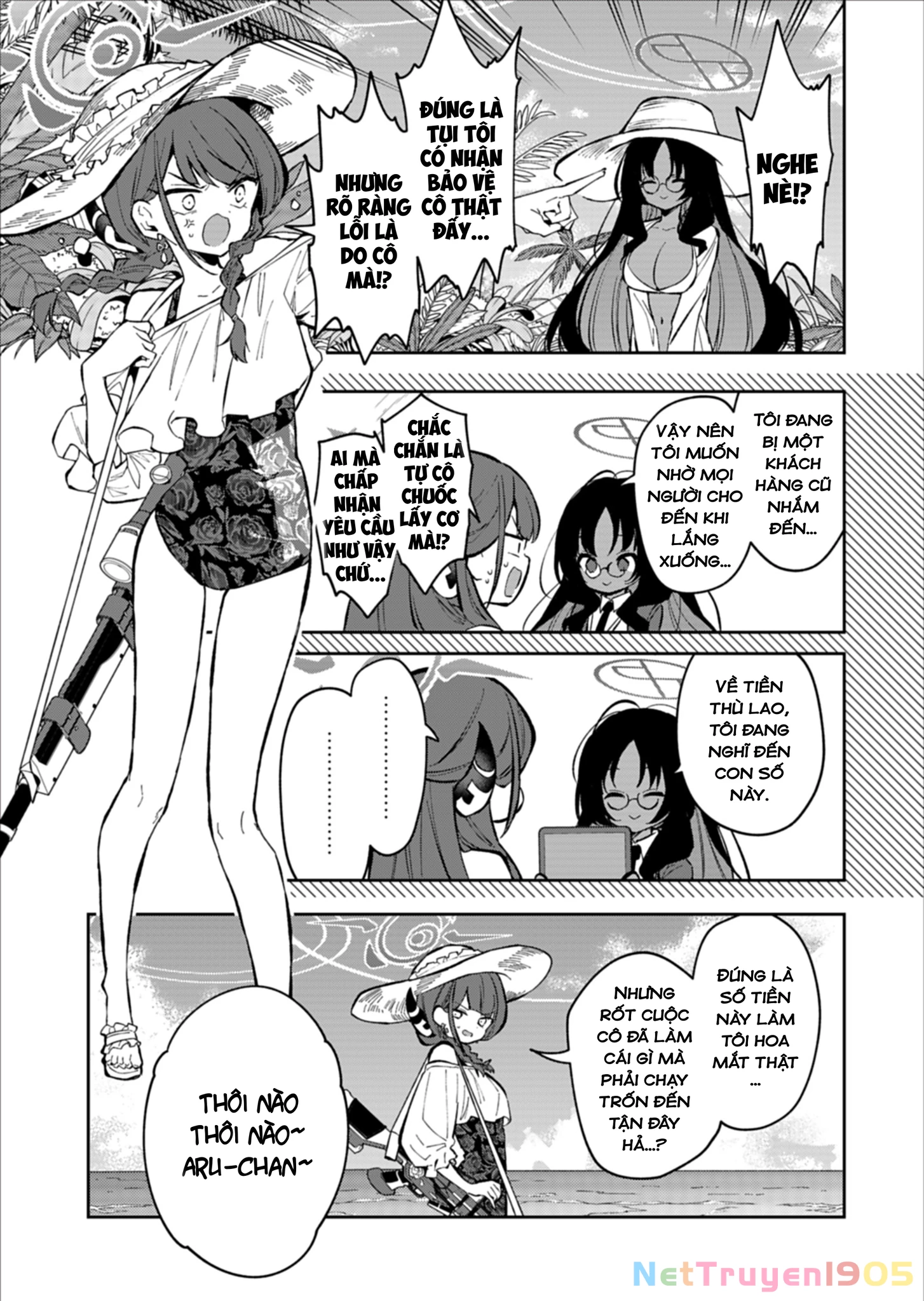 Blue Archive: Nhật Kí Nghiệp Vụ Của Handyman68 Chapter 24.5 - Trang 2