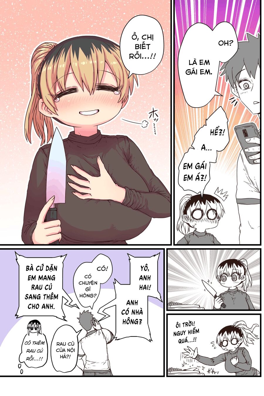 Bà Chị Goá Vợ Mít Ướt Nhà Bên Chapter 10 - Trang 2