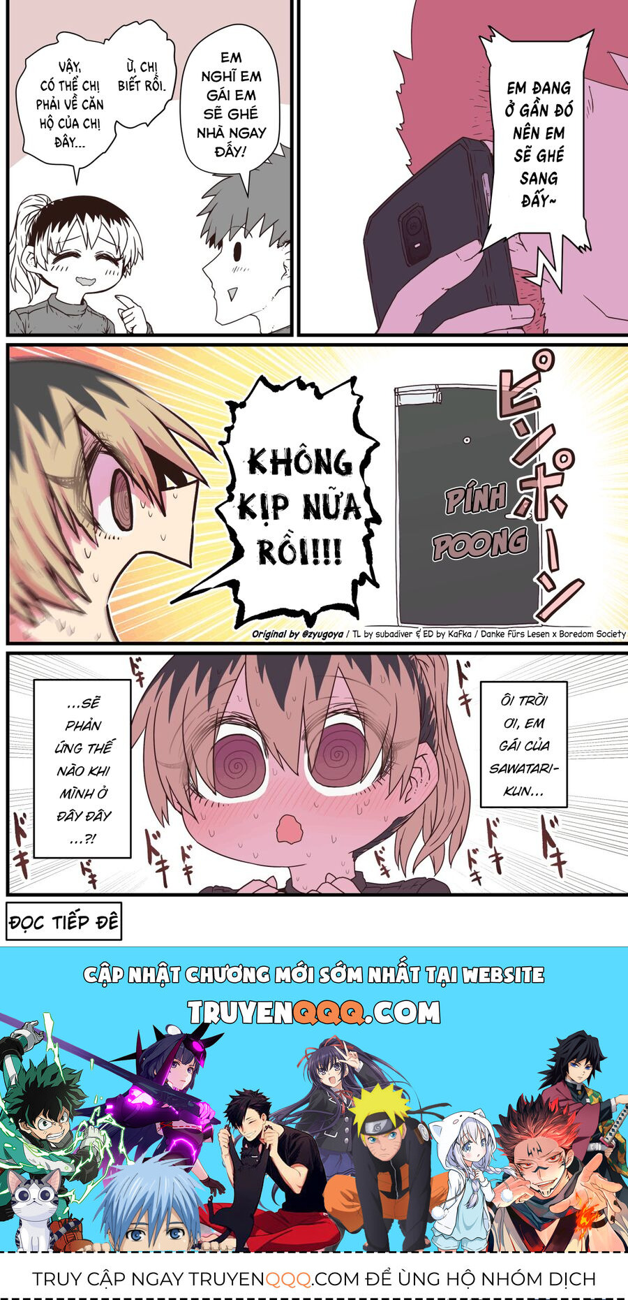 Bà Chị Goá Vợ Mít Ướt Nhà Bên Chapter 10 - Trang 2