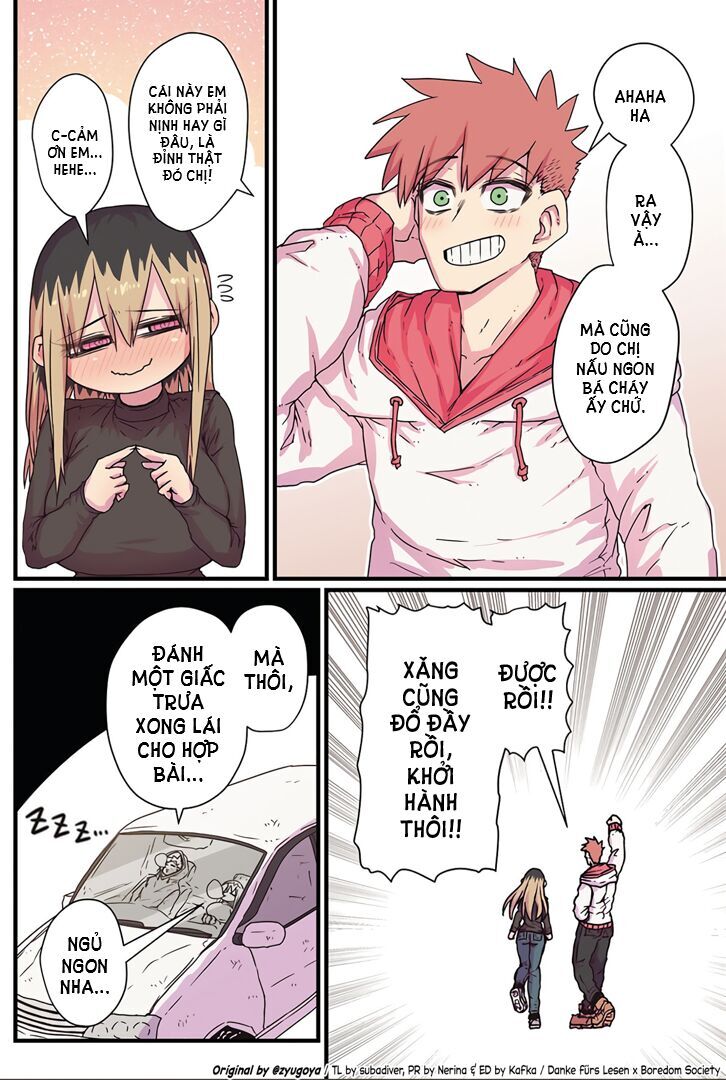 Bà Chị Goá Vợ Mít Ướt Nhà Bên Chapter 27.2 - Trang 2
