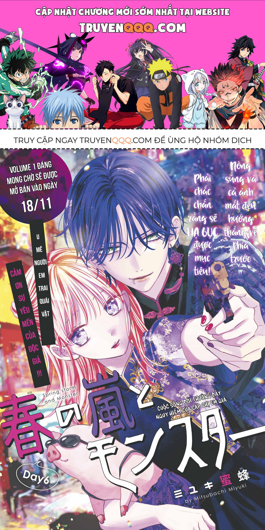 Bão Xuân Và Quái Vật Chapter 6 - Trang 2