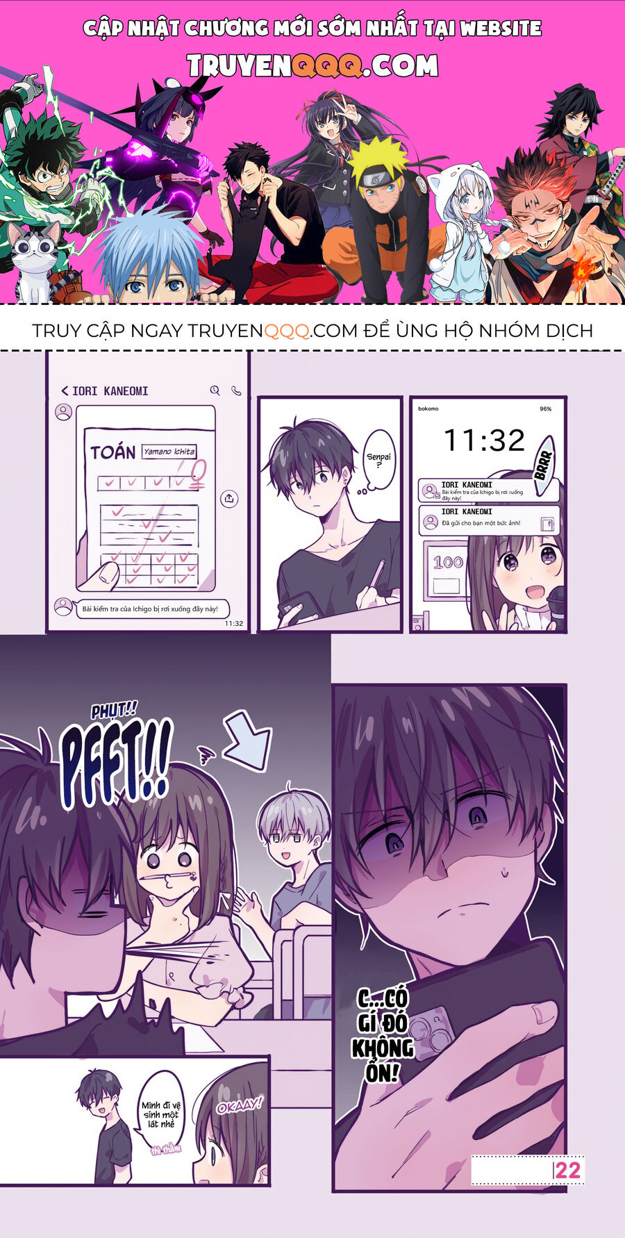 A First-Year High School Boy Whose Hobby Is Cross-Dressing Chapter 22 - Trang 2
