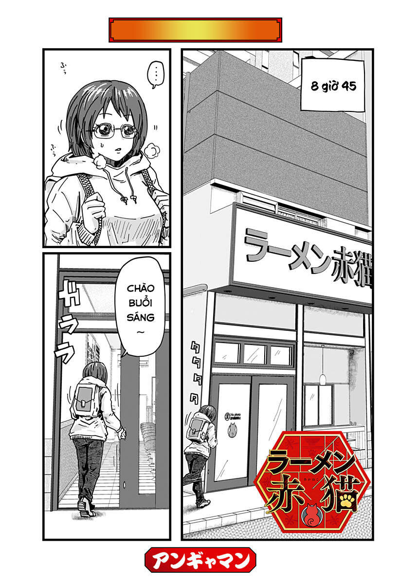 Quán Ramen Mèo Đỏ Chapter 2 - Trang 2