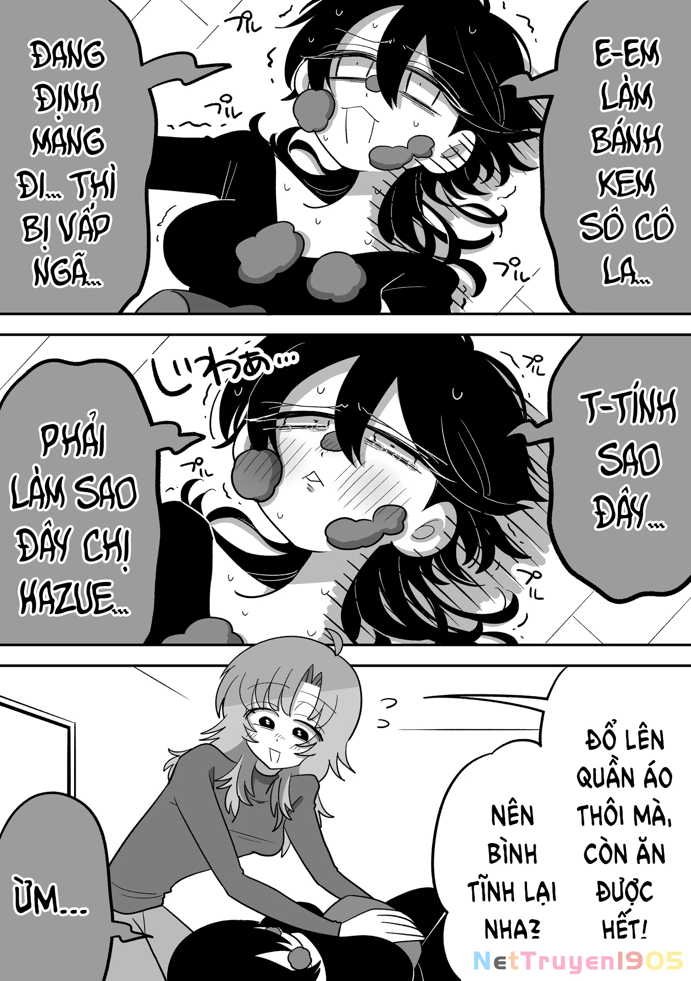 Hazue And Tsuyu Chapter 31 - Trang 2