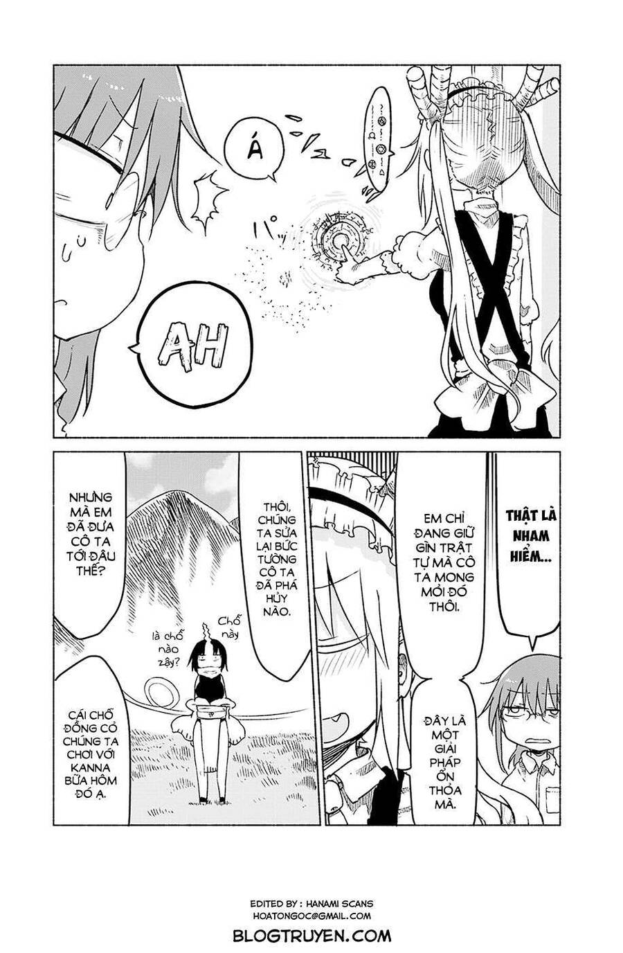 Kobayashi-San Chi No Maid Dragon Chapter 24 - Trang 2