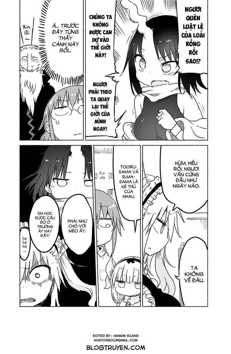 Kobayashi-San Chi No Maid Dragon Chapter 24 - Trang 2