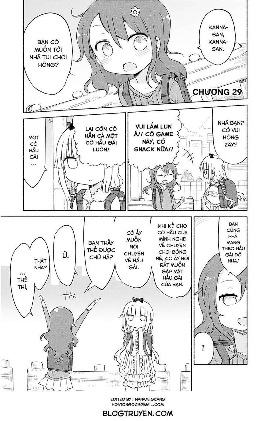 Kobayashi-San Chi No Maid Dragon Chapter 29 - Trang 2