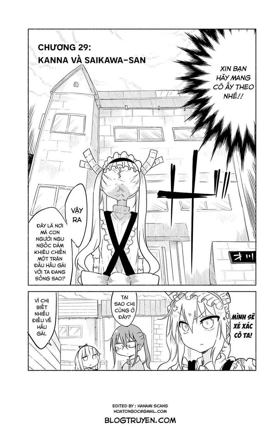 Kobayashi-San Chi No Maid Dragon Chapter 29 - Trang 2