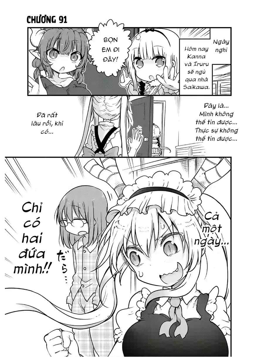 Kobayashi-San Chi No Maid Dragon Chapter 91 - Trang 2