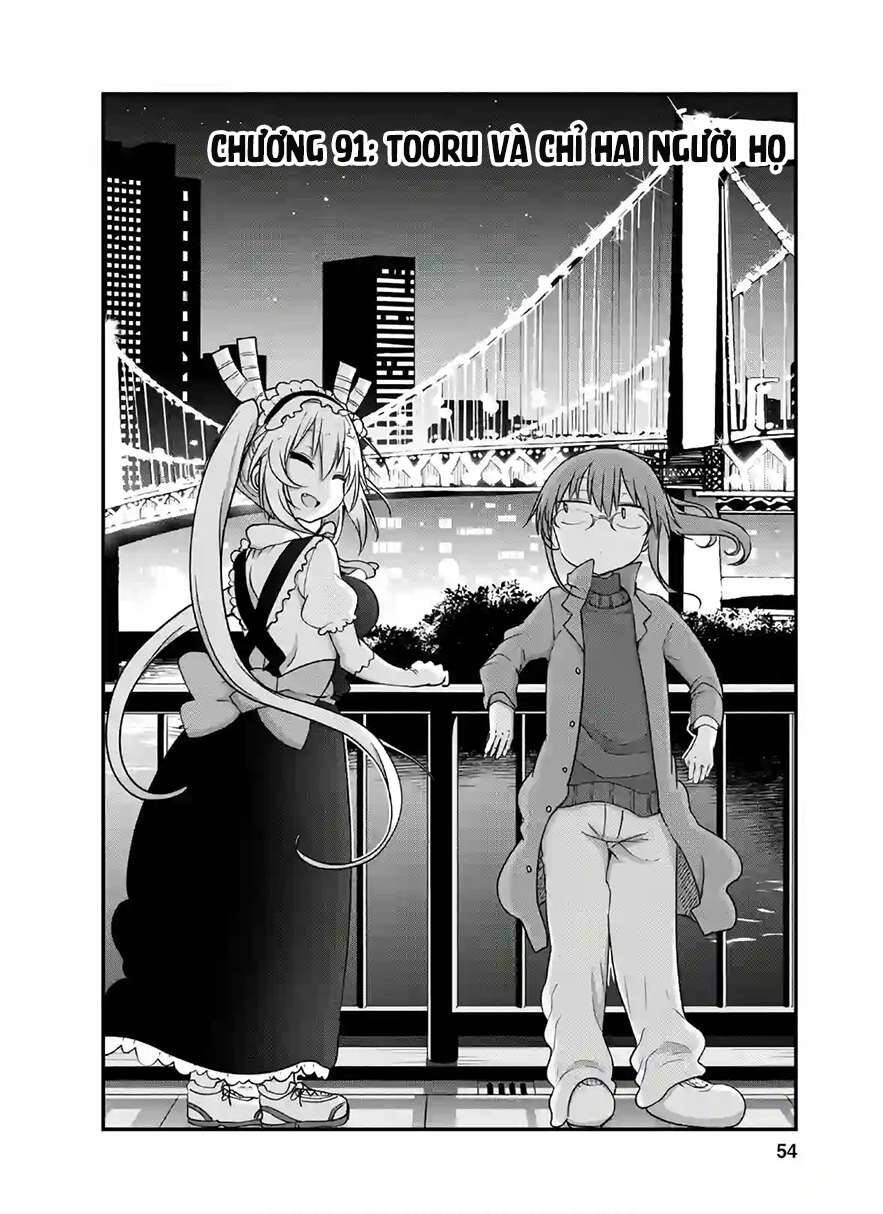 Kobayashi-San Chi No Maid Dragon Chapter 91 - Trang 2