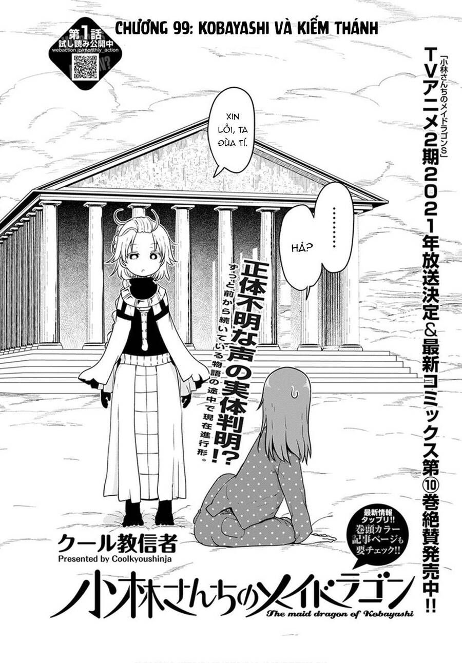 Kobayashi-San Chi No Maid Dragon Chapter 99 - Trang 2