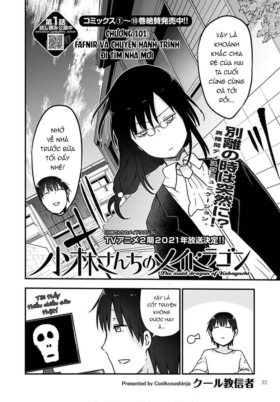 Kobayashi-San Chi No Maid Dragon Chapter 101 - Trang 2