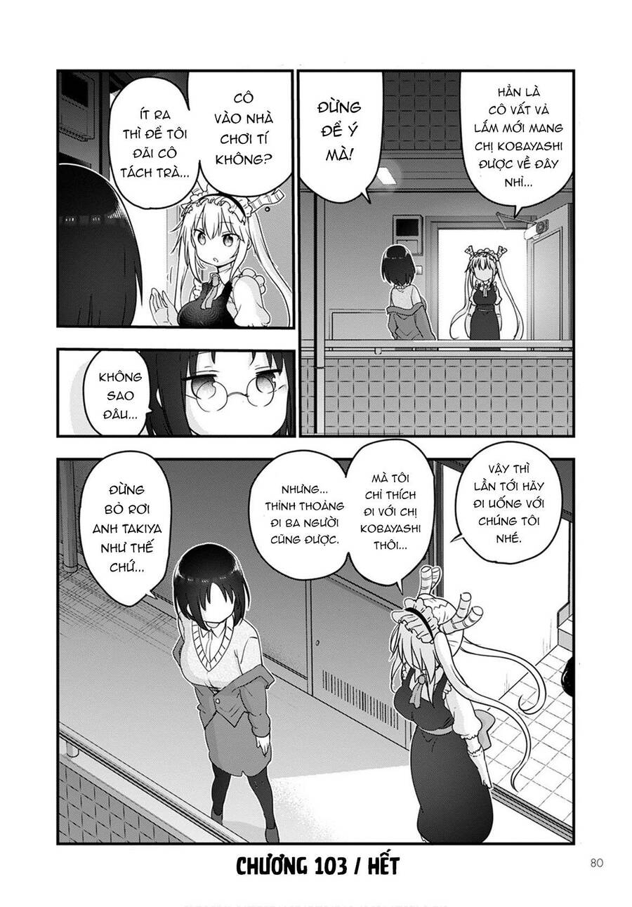 Kobayashi-San Chi No Maid Dragon Chapter 103 - Trang 2