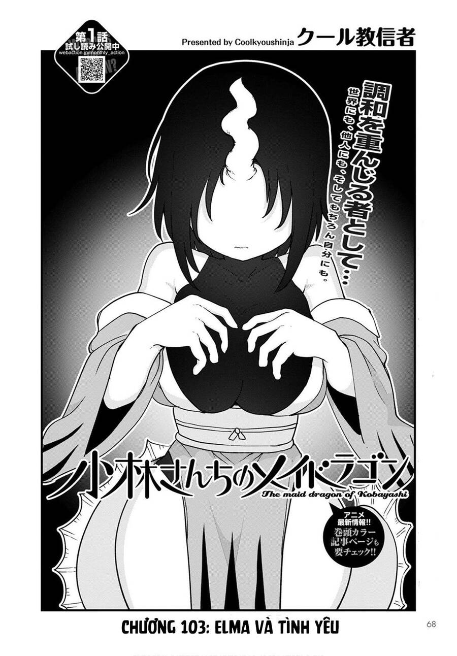 Kobayashi-San Chi No Maid Dragon Chapter 103 - Trang 2