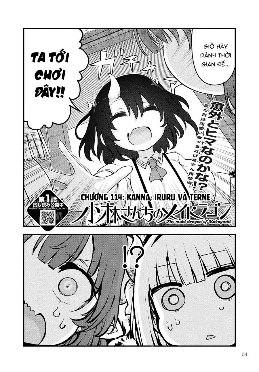 Kobayashi-San Chi No Maid Dragon Chapter 114 - Trang 2