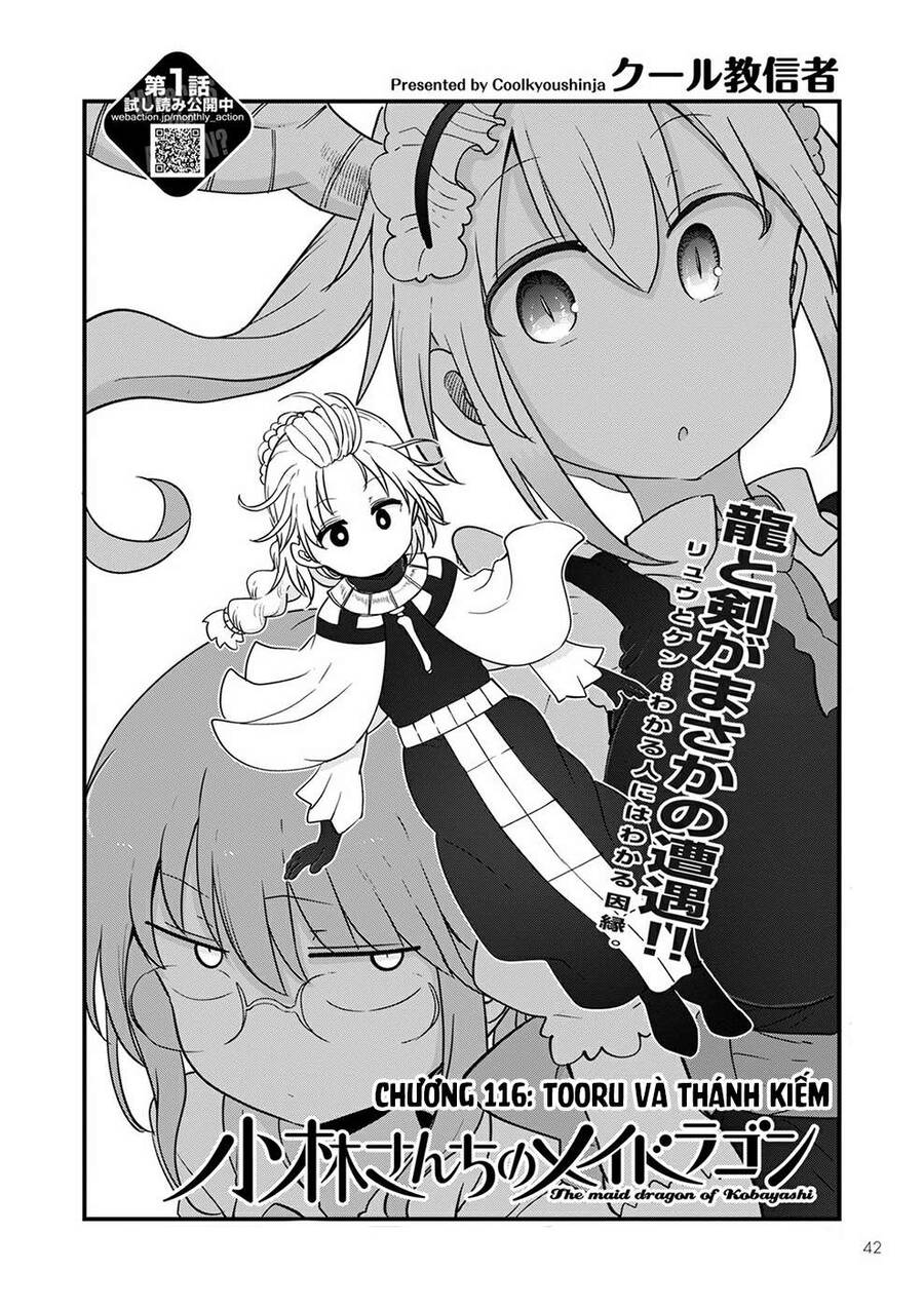 Kobayashi-San Chi No Maid Dragon Chapter 116 - Trang 2