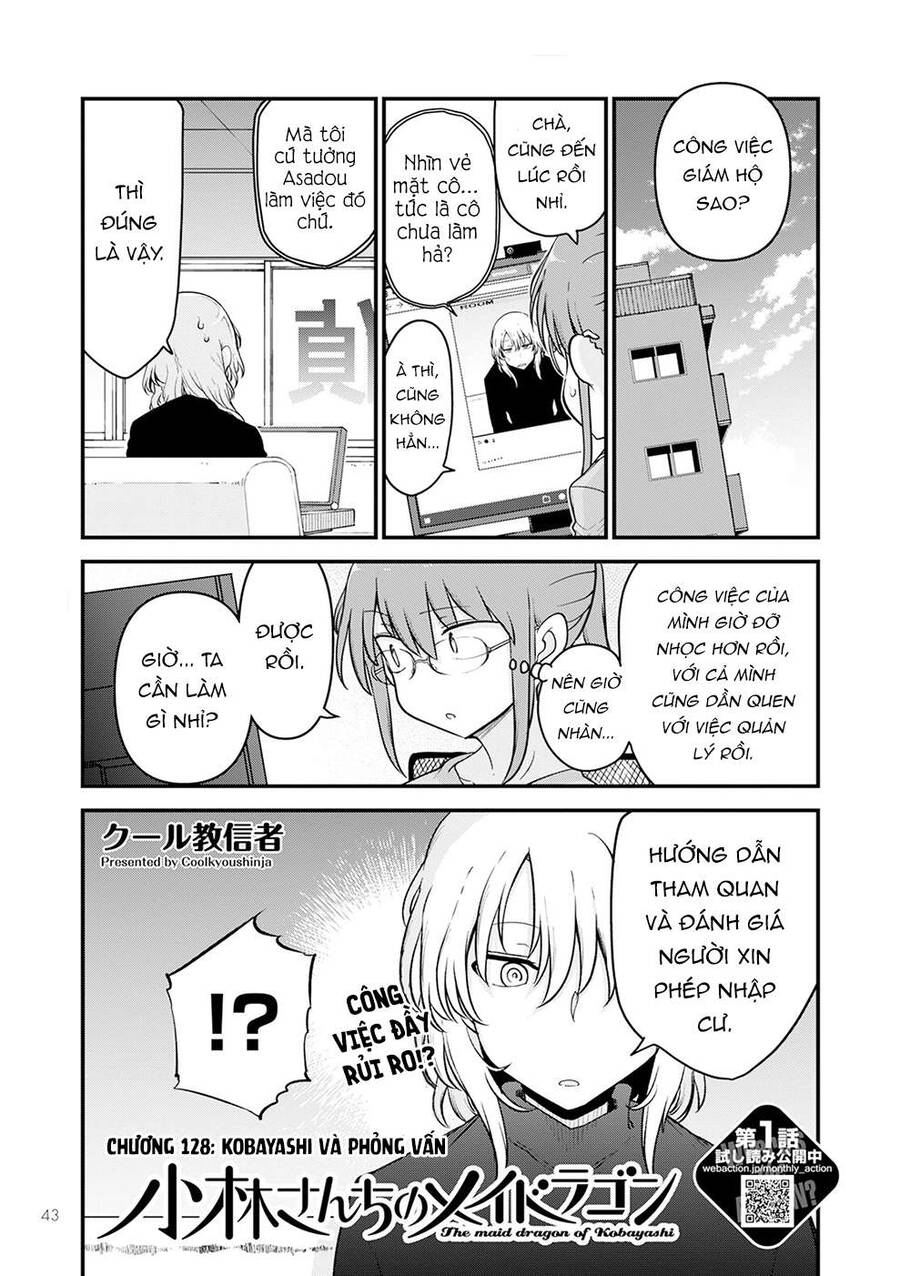 Kobayashi-San Chi No Maid Dragon Chapter 128 - Trang 2
