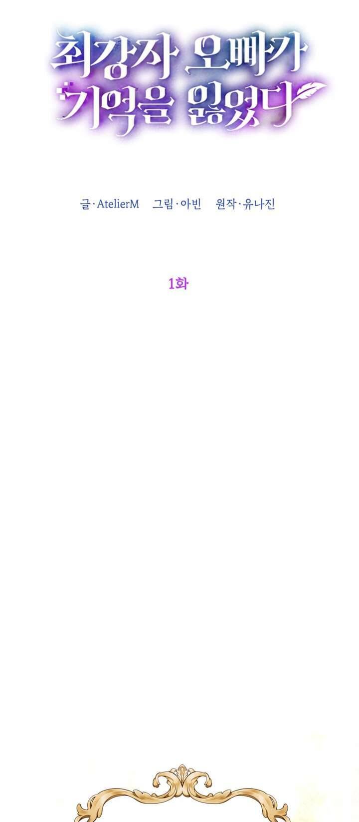 Anh Trai Mạnh Nhất Của Tôi Đã Mất Trí Nhớ Chapter 1 - Trang 2