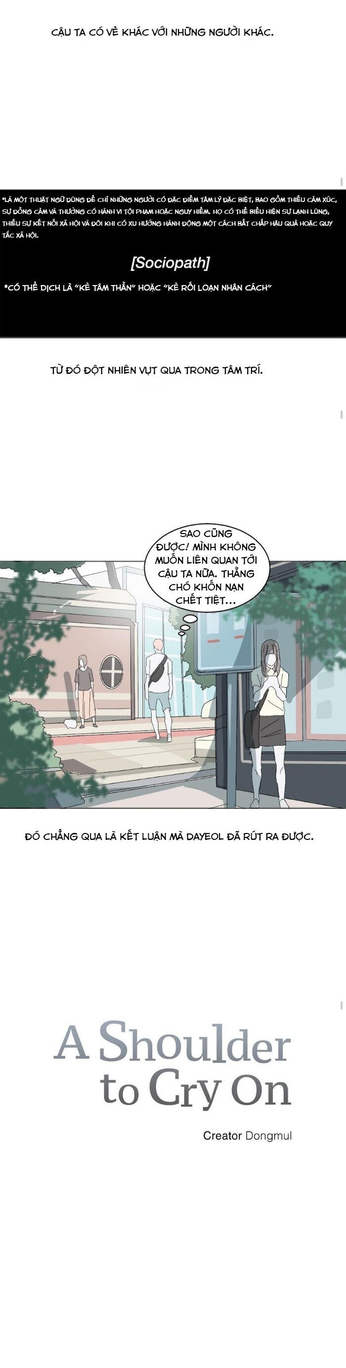 A Shoulder To Cry On Chapter 4 - Trang 2