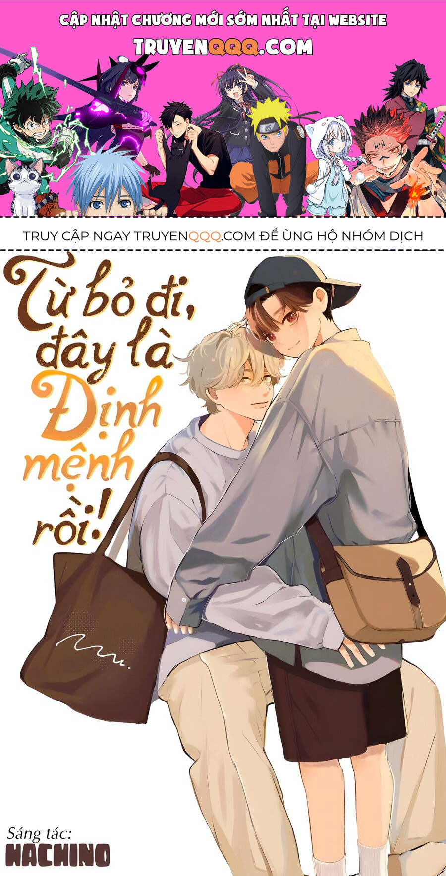 Từ Bỏ Đi Đây Là Định Mệnh Rồi Chapter 1 - Trang 2
