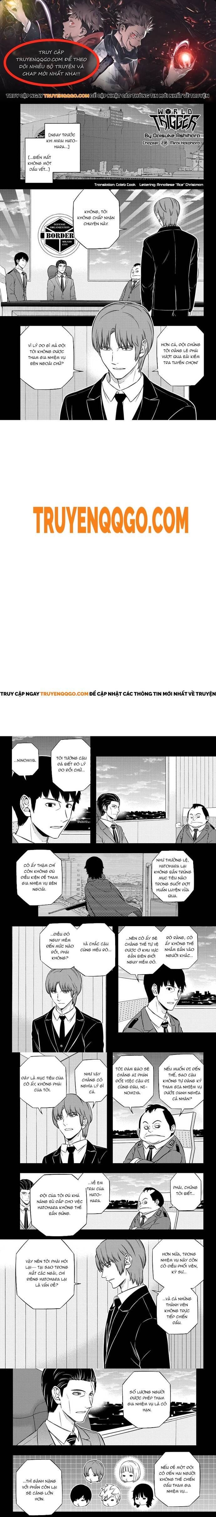 World Trigger Chapter 236 - Trang 2