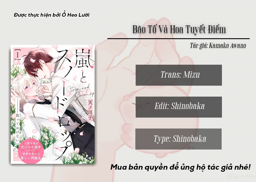 Bão Tố Và Hoa Tuyết Điểm Chapter 1 - Trang 2