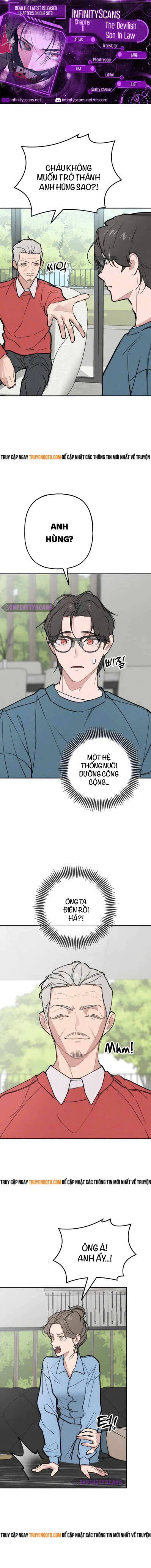 Con Rể Quỷ Quyệt Chapter 11 - Trang 2