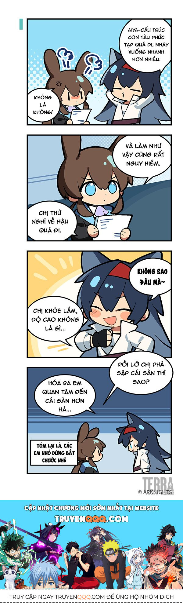 Minh Nhật Phương Chu: 123 Rhodes Island!? Chapter 23 - Trang 2