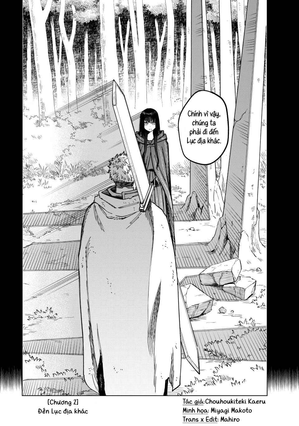 The Witch And The Mercenary Chapter 2 - Trang 2