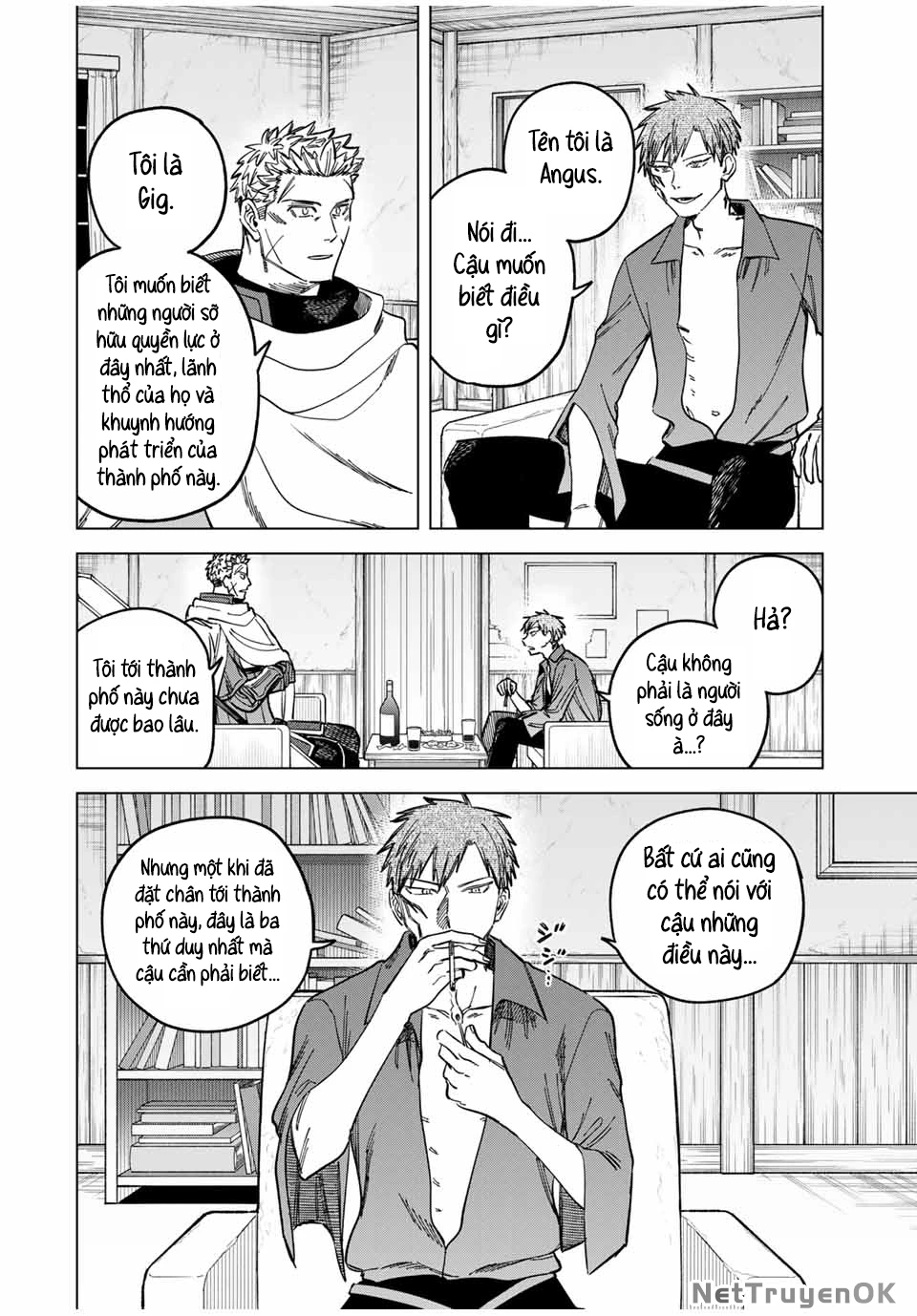 The Witch And The Mercenary Chapter 11 - Trang 2