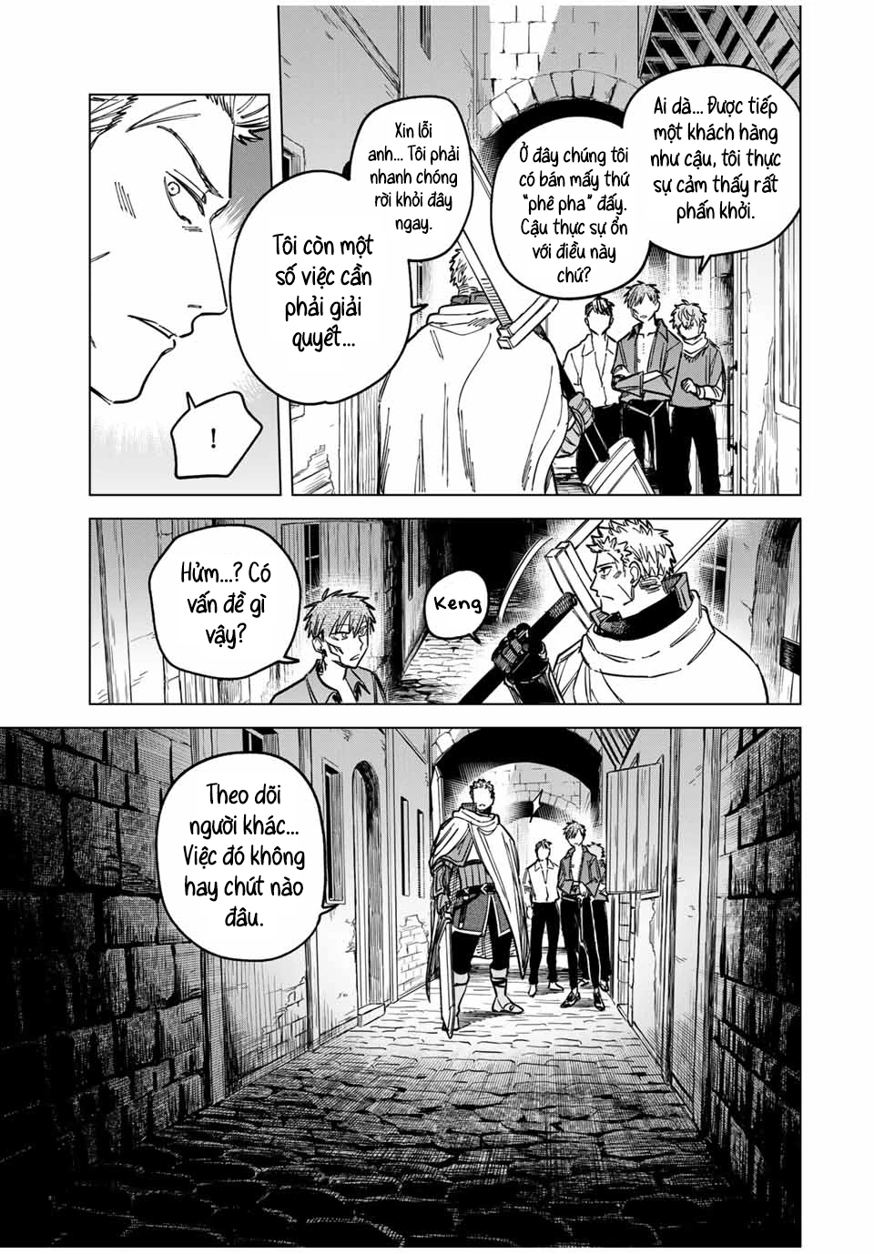 The Witch And The Mercenary Chapter 11 - Trang 2