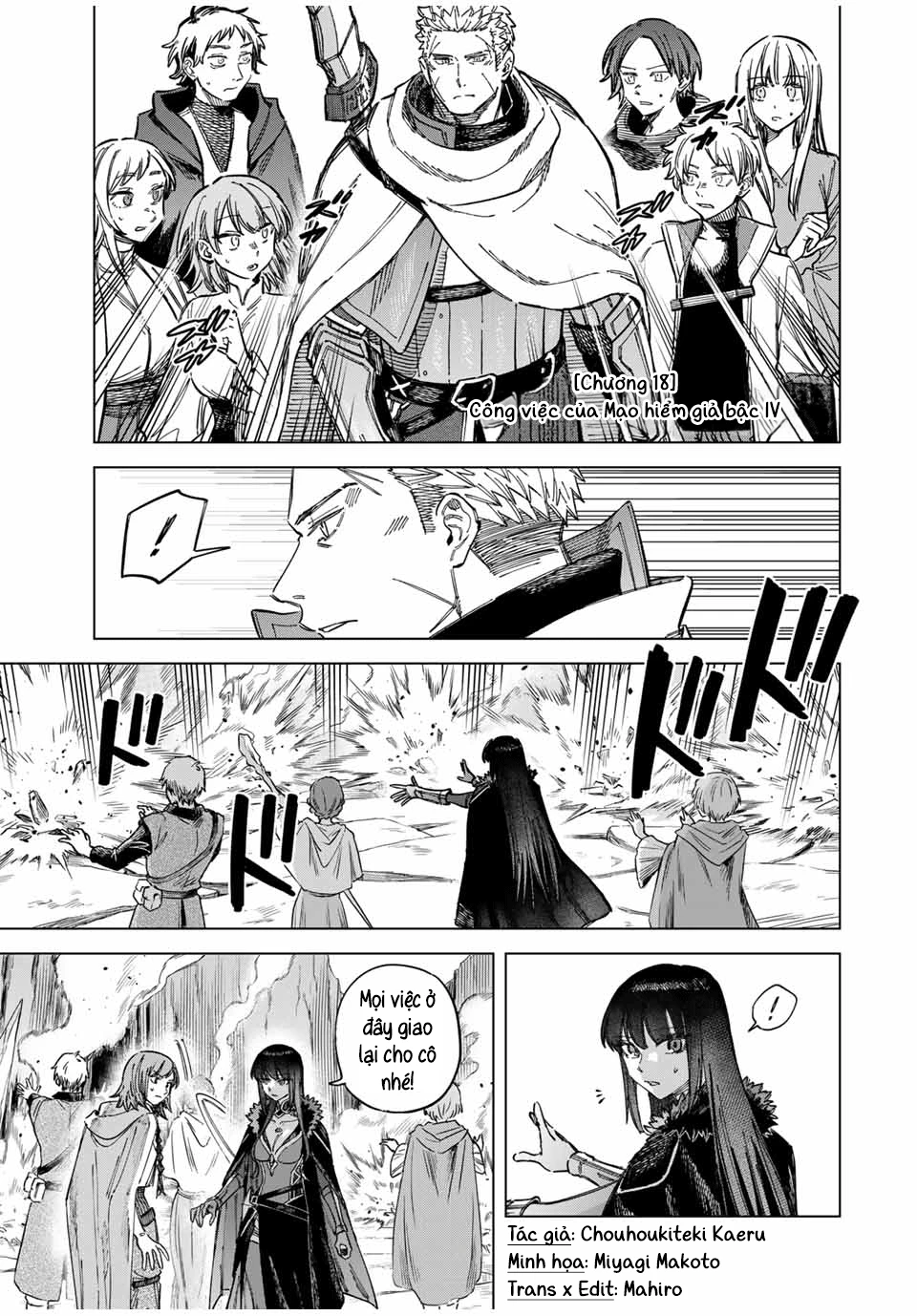 The Witch And The Mercenary Chapter 18 - Trang 2