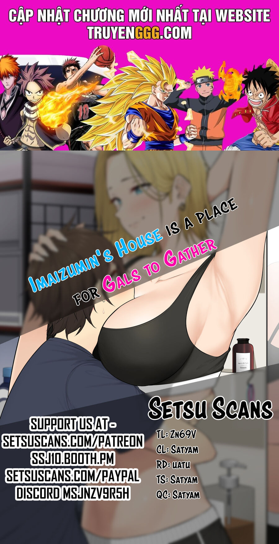 Imaizumi Brings All The Gals To His House Chapter 35 - Trang 2