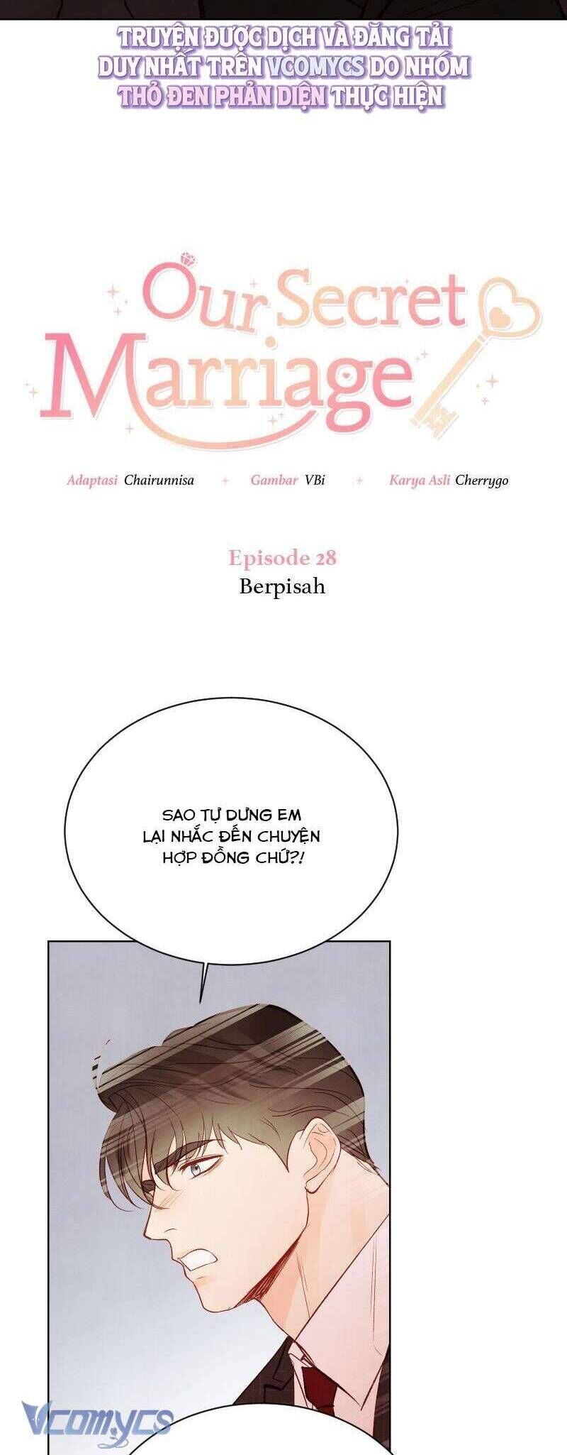 Hôn Nhân Bí Mật Giữa Chúng Ta Chapter 28 - Trang 2