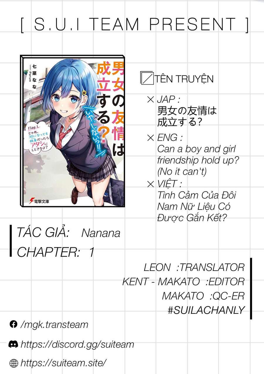 Danjo No Yuujou Wa Seiritsu Suru Chapter 1 - Trang 2