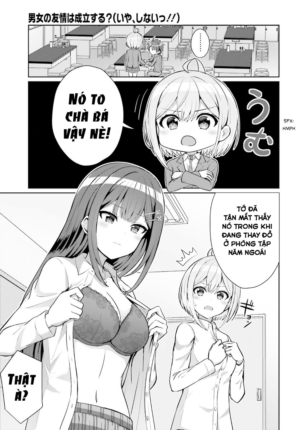 Danjo No Yuujou Wa Seiritsu Suru Chapter 4 - Trang 2