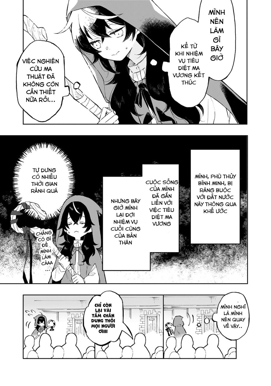 Akatsuki No Majo Reishi Wa Jiyu Ni Ikitai Mao Tobatsu O Oeta Node, Nonbiri O Mise O Hirakimasu Chapter 1 - Trang 2