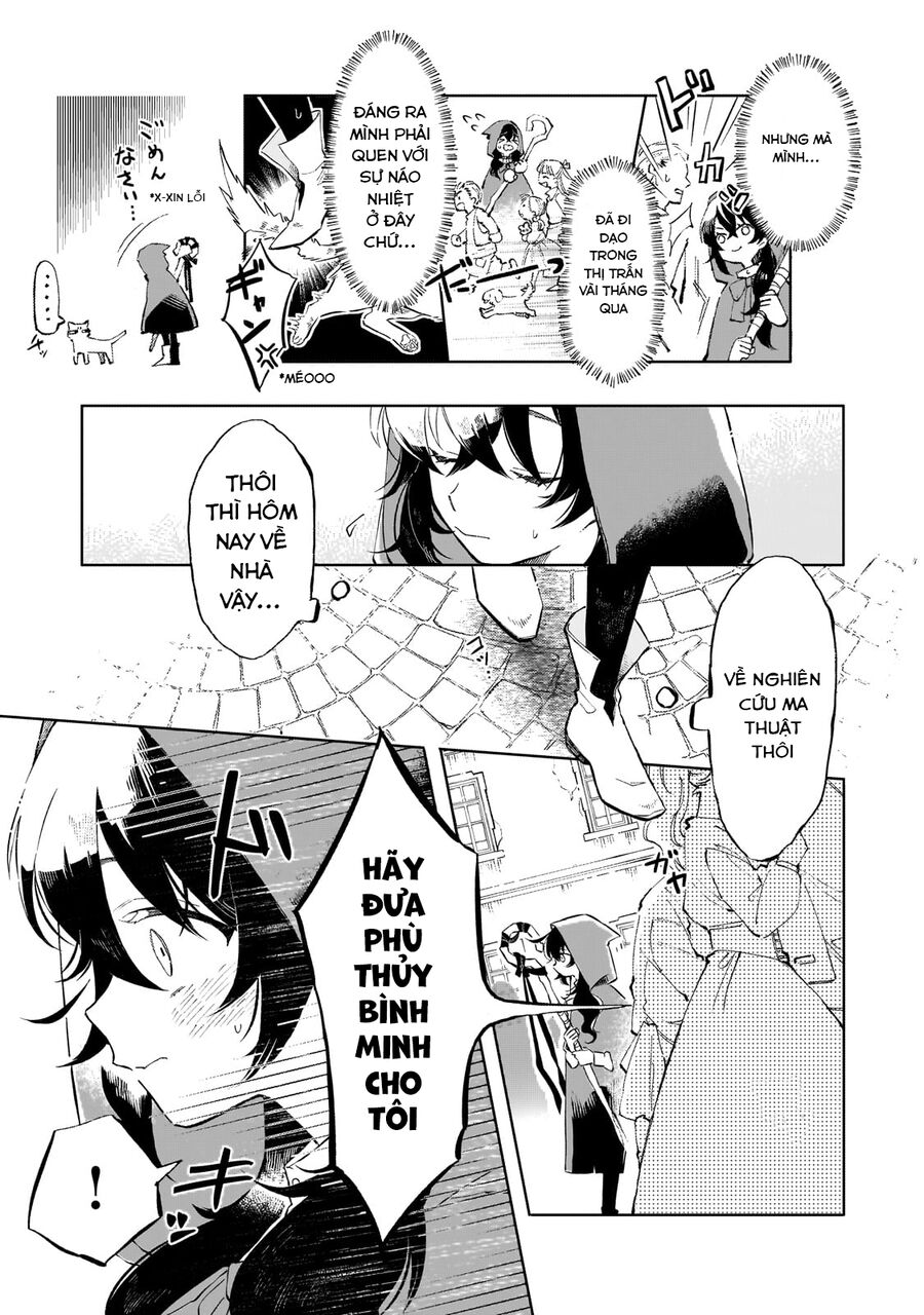 Akatsuki No Majo Reishi Wa Jiyu Ni Ikitai Mao Tobatsu O Oeta Node, Nonbiri O Mise O Hirakimasu Chapter 1 - Trang 2