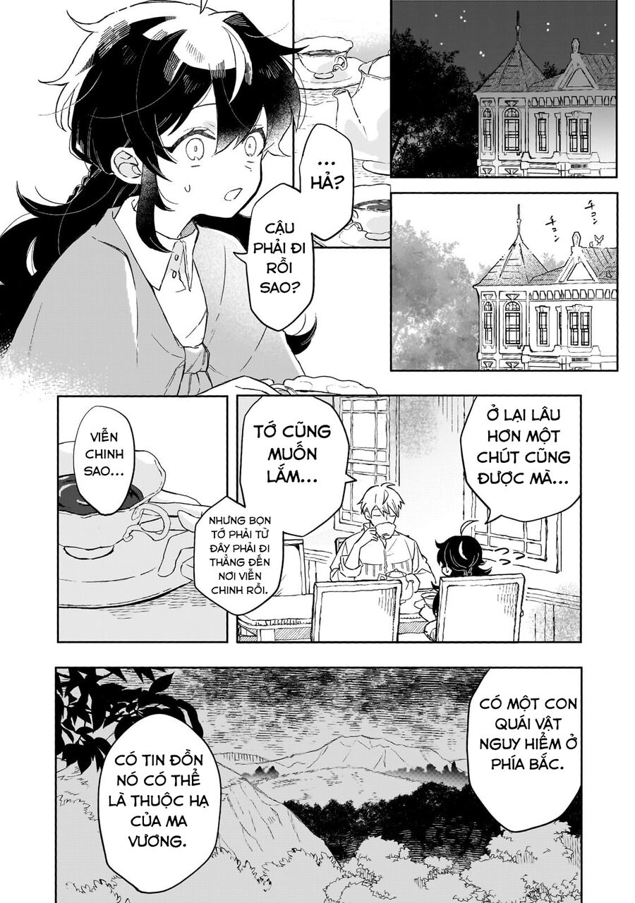 Akatsuki No Majo Reishi Wa Jiyu Ni Ikitai Mao Tobatsu O Oeta Node, Nonbiri O Mise O Hirakimasu Chapter 5 - Trang 2