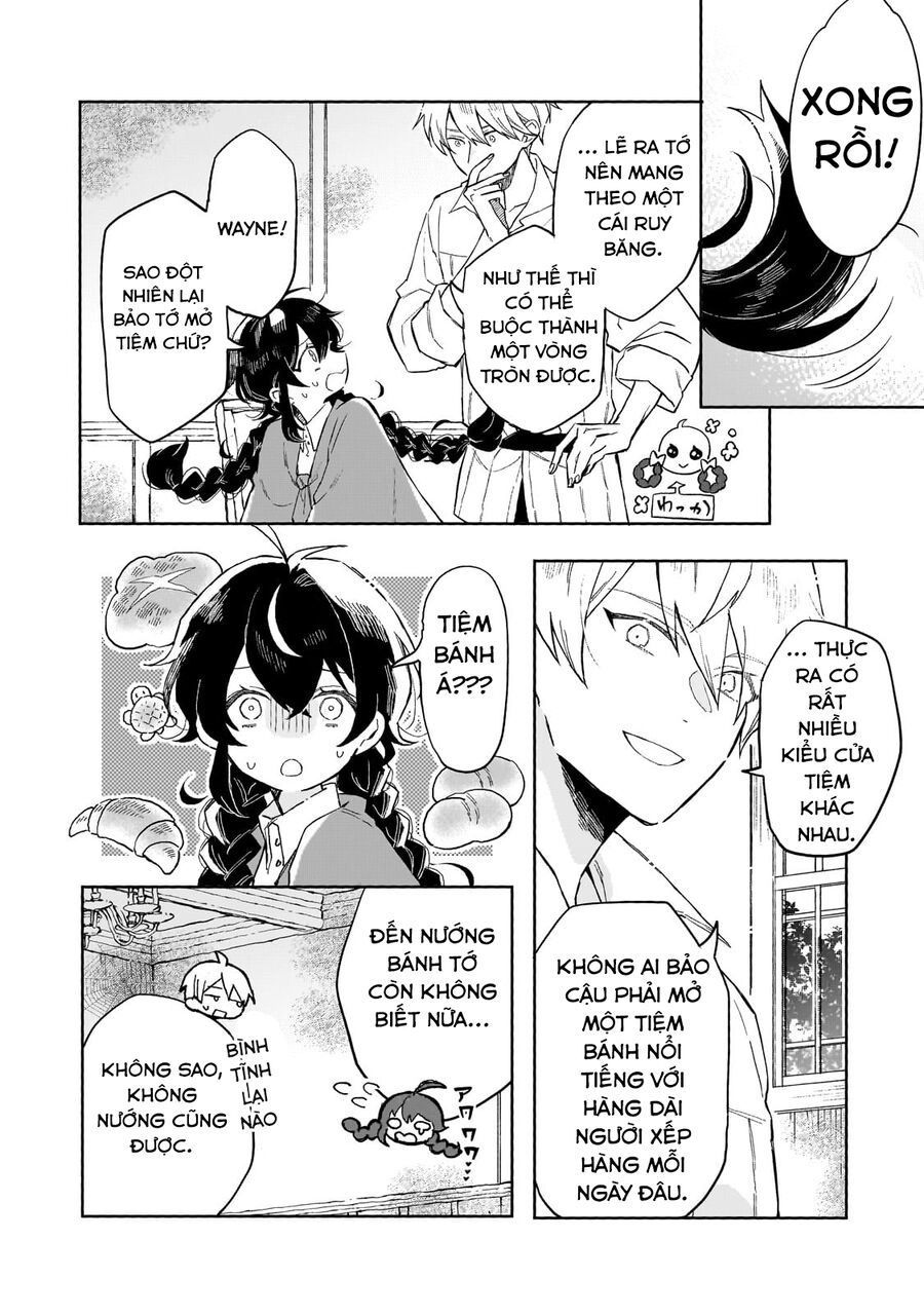 Akatsuki No Majo Reishi Wa Jiyu Ni Ikitai Mao Tobatsu O Oeta Node, Nonbiri O Mise O Hirakimasu Chapter 5 - Trang 2